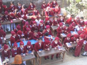 School children in Jammu School. Overseas Christian Ministries 